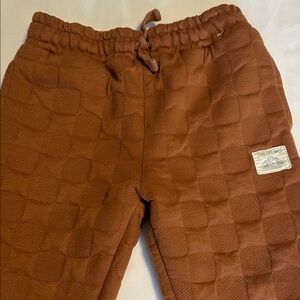 Cotton on Kids Brown Quilted Sweatpants